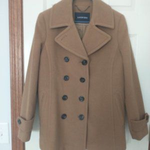 Lands End Wool Coat Size 6